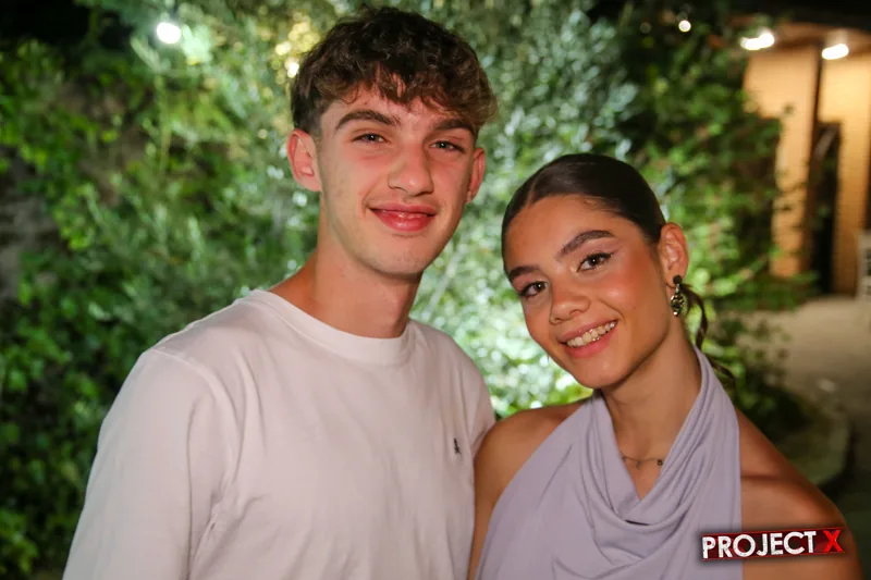 Pareja en la pista