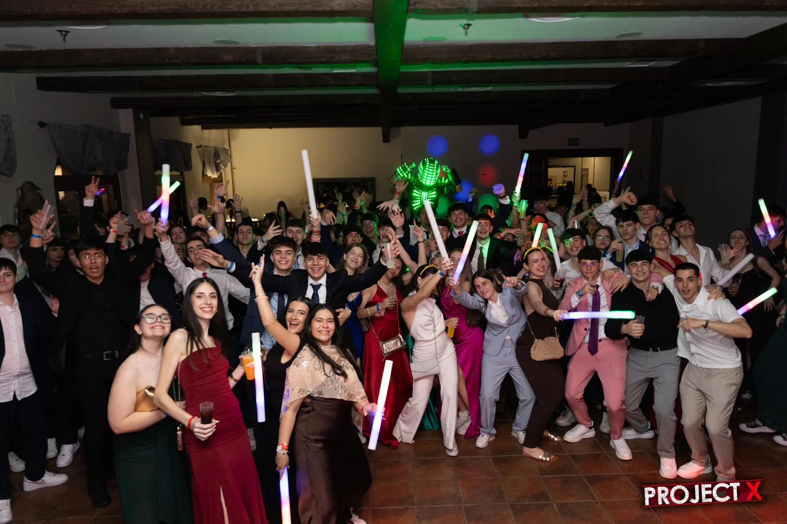Toda la promoción con las barras de luz